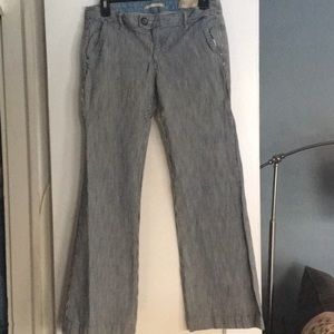 Striped Gap pants